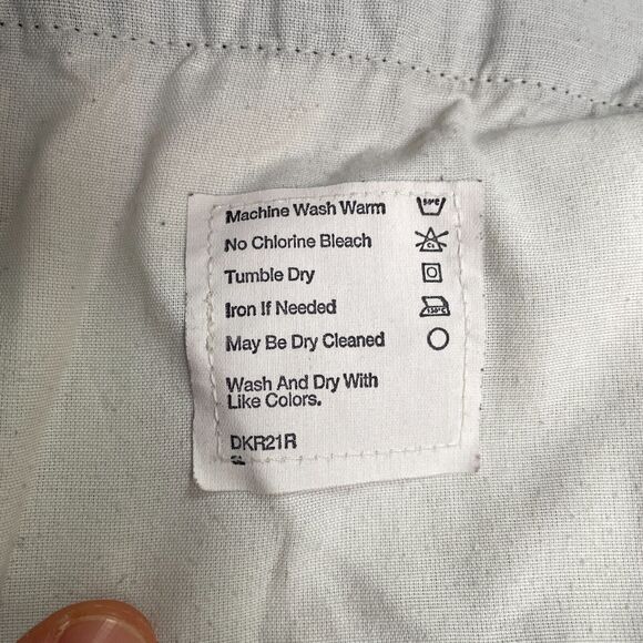 Dockers Vintage Khaki Pants Mens 36x30 Black Pleated Front Straight Cotton Work - Picture 3 of 15